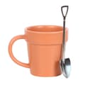 Miniatyrbild 1 av 3: Something Different Mugg och sked i keramik med växtkruka
