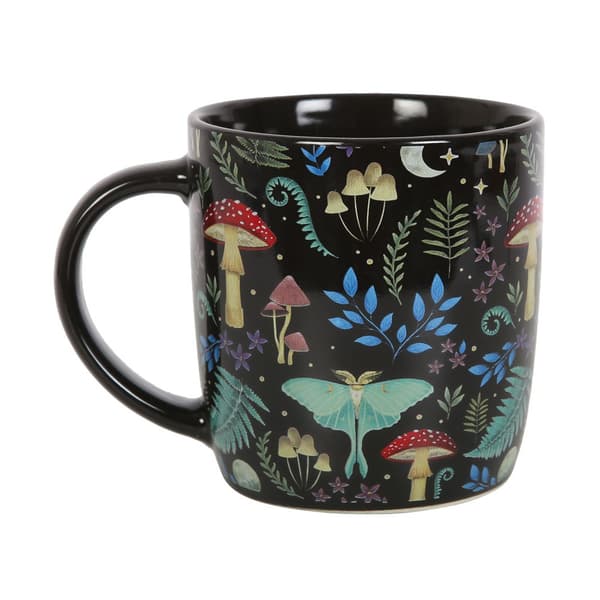 Something Different Dark Forest Mug Black/Multicoloured One Size