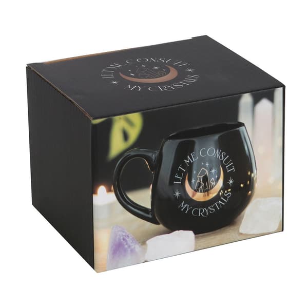 Something Different Let Me Consult My Crystals Round Mug