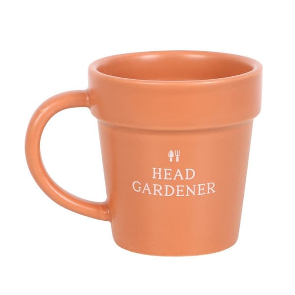 Something Different Head Gardener Plant Pot Mug & Spoon Set
