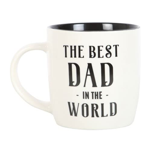 Something Different The Best Dad In The World Mug White/Black One Size