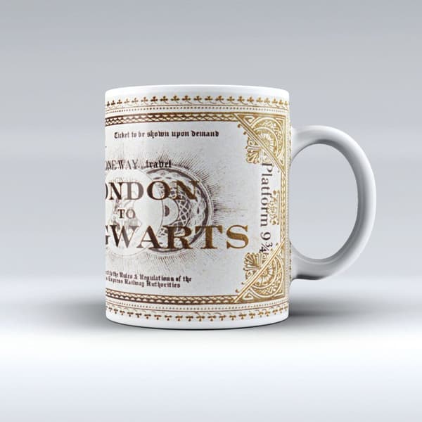 Wizarding World - Harry Potter - Mugg - London till Hogwarts