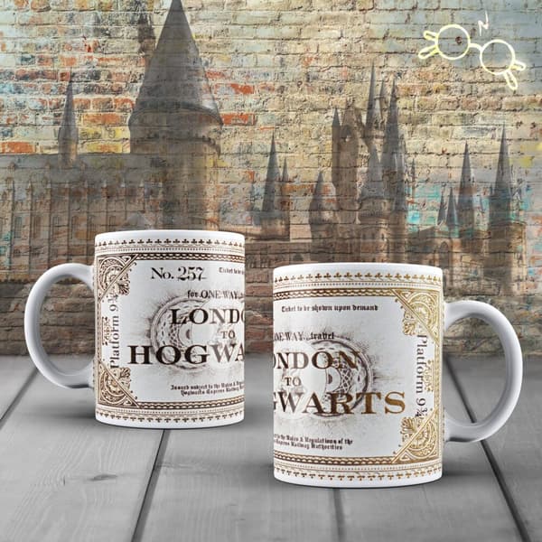 Wizarding World - Harry Potter - Mugg - London till Hogwarts