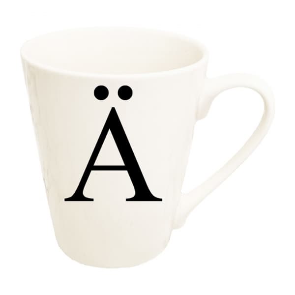 Letter Mug - Ä - RBA