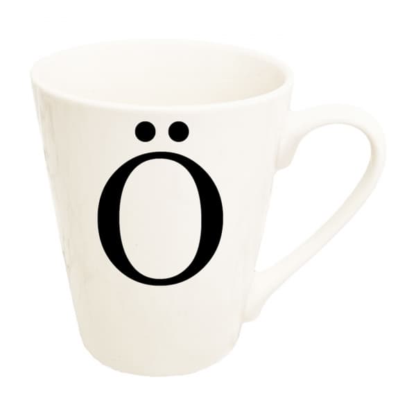 Letter Mug - Ö - RBA