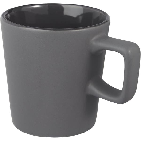 Ross Ceramic 280ml Mug Matted Grey One Size