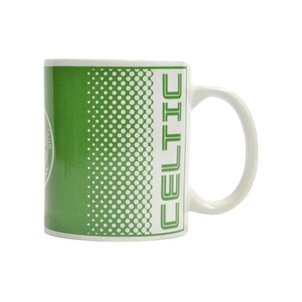 Celtic FC Fade 325ml Mug Green/White One Size