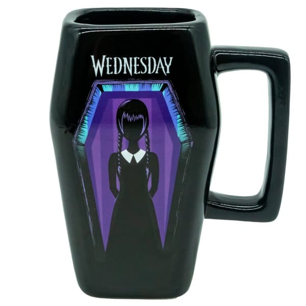 Wednesday I Prefer To Remain Sharp-Edged Coffin Mug