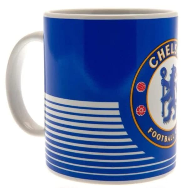 Chelsea FC Lineært krus Blue/White One Size