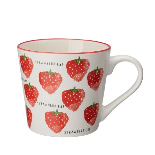 Strawberry mug 40cl - Modern House