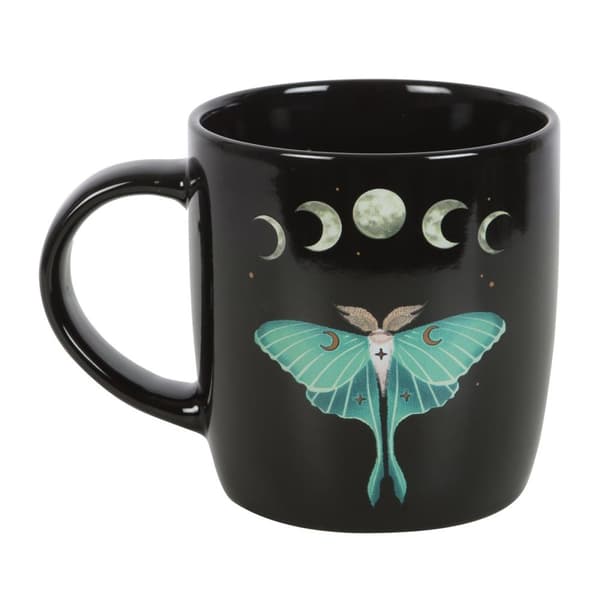 Something Different Luna Moth Mug Black/Green One Size