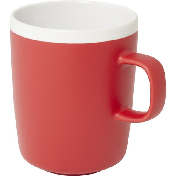 Lilio Ceramic 310ml Mug Red One Size
