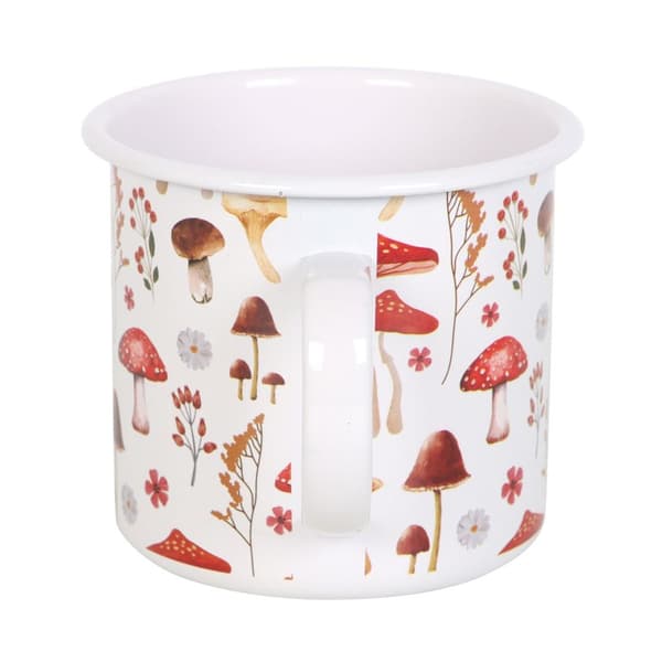 Something Different Mushroom Enamel All-Over Print Mug