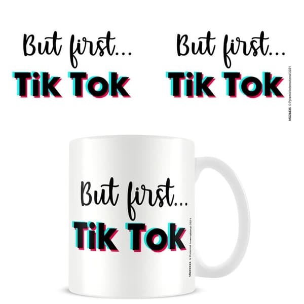 BUT FIRST...TIKTOK - Mugg