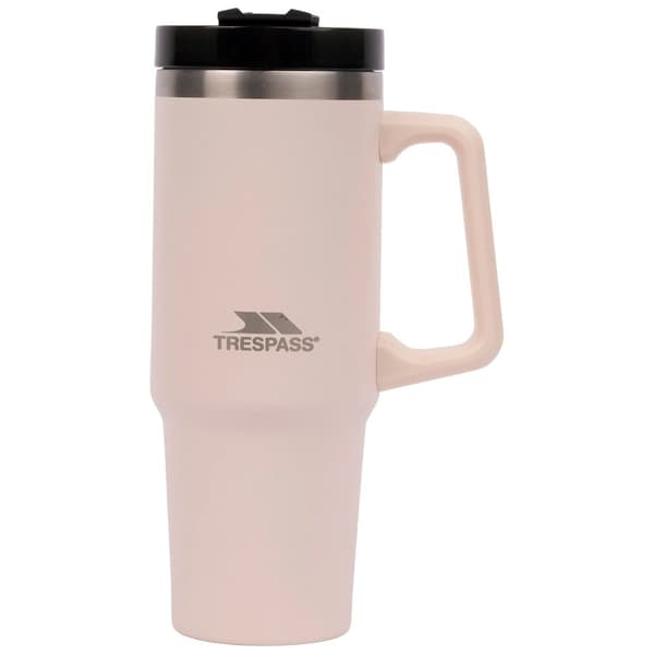 Trespass Bigup Stainless Steel Mug Dusty Pink One Size