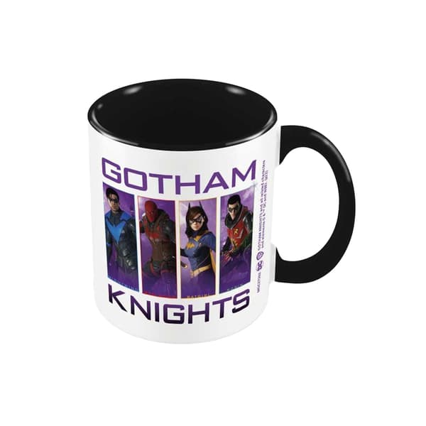 Gotham Knights Inner Two Tone Mug White/Black/Purple One Size