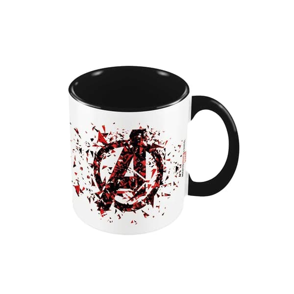 Avengers Shattered Logo Mug