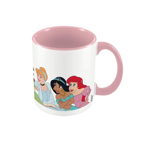 Disney Princess Karakterer Mug White/Pink One Size