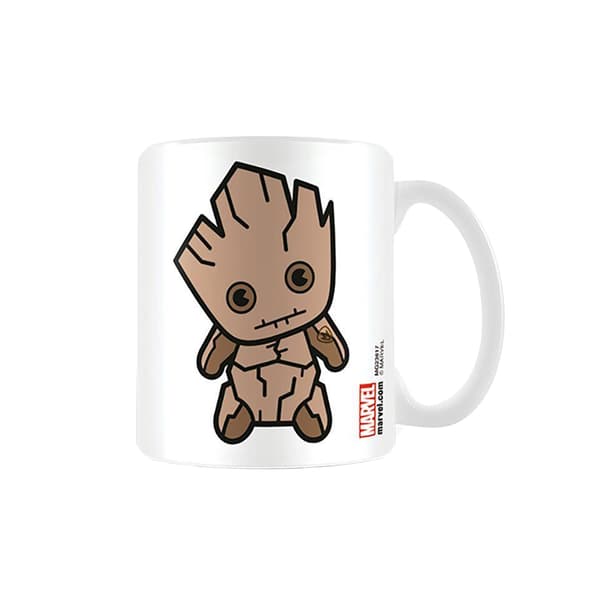 Marvel Kawaii Groot Mug White/Brown One Size