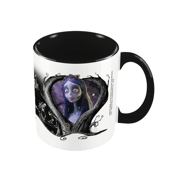 Corpse Bride Frame krus White/Black One Size