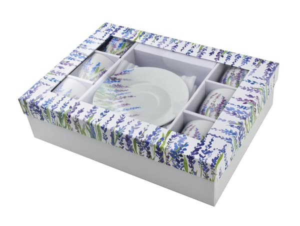 JOY 6 kupin setti lautasella 250ml