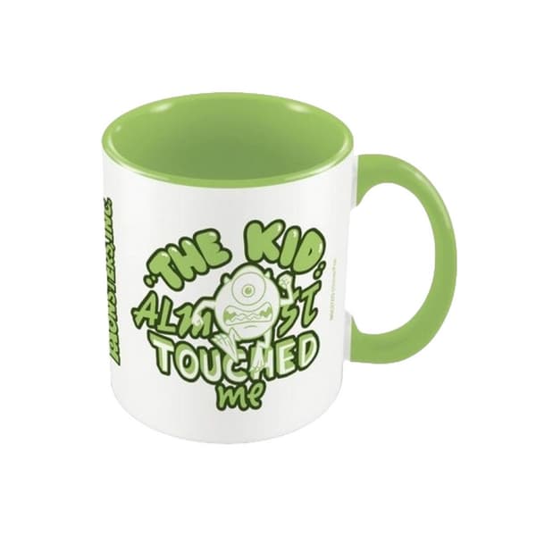 Monsters Inc The Kid Almost Touched Me Mug White/Green One Size