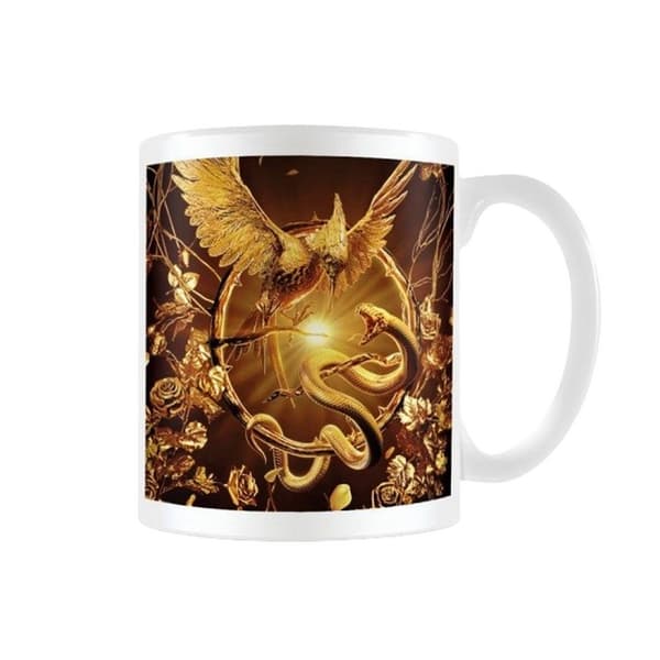 The Hunger Games: The Ballad of Songbirds & Snakes Golden Icon Mug White/Gold One Size