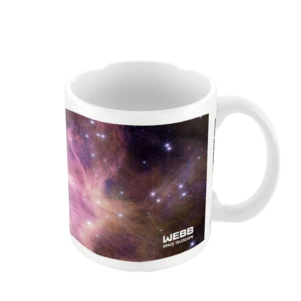 Webb Space Telescope Free Floating Brown Dwarf Mug Purple/White One Size