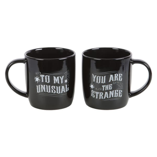 Something Different Du är konstig för min ovanliga mugg Set (Förpackning med 2)