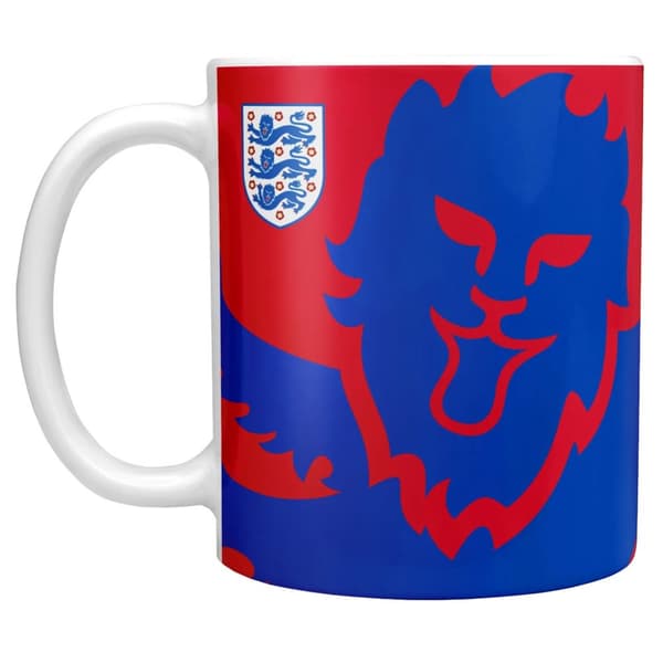 England FA Slogan Mug Red/Blue One Size