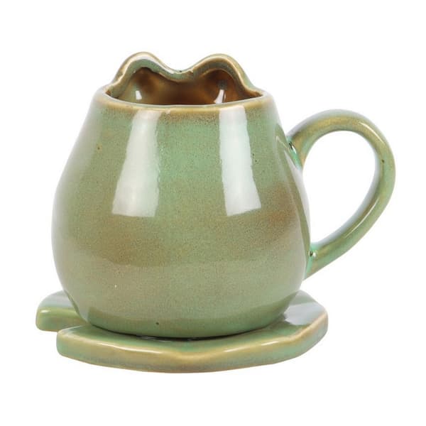 Something Different Frog Mug & Saucer
