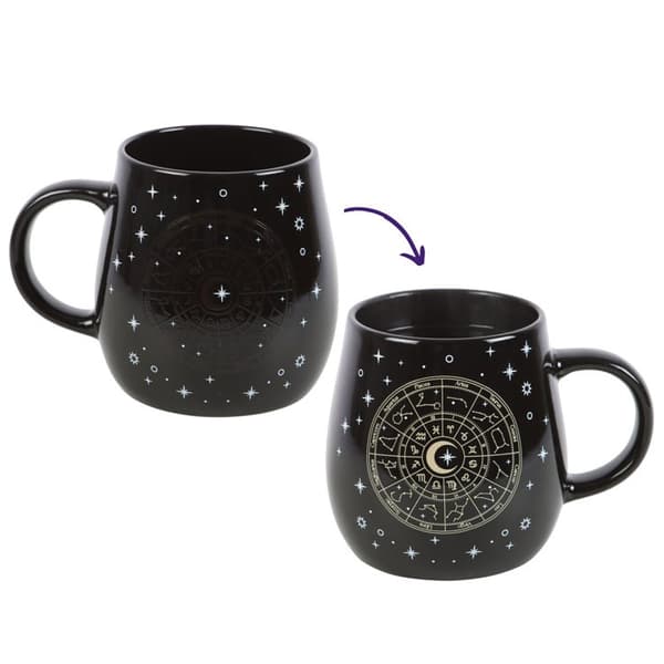 Something Different Astrologihjul Värmeväxlande mugg