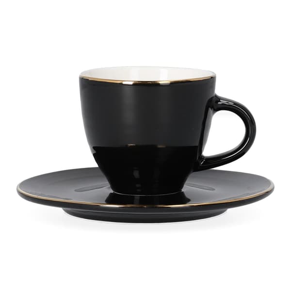 Kop | ELLIE | med underkop sort | 0,09 l | 952245