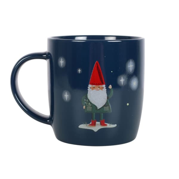 Something Different Gnome Sweet Gnome Mug Navy Blue One Size