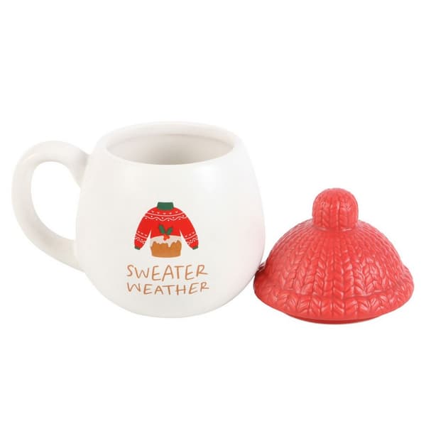 Something Different Sweater Weather Mug With Lid