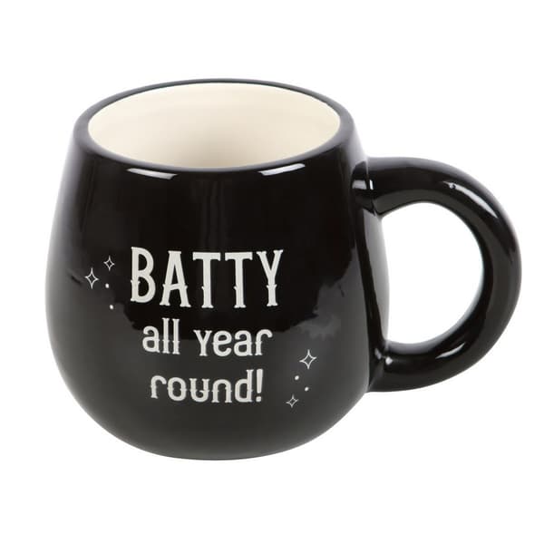 Something Different Batty All Year Round! Peekaboo Rounded Peakaboo Mug Black/White One Size