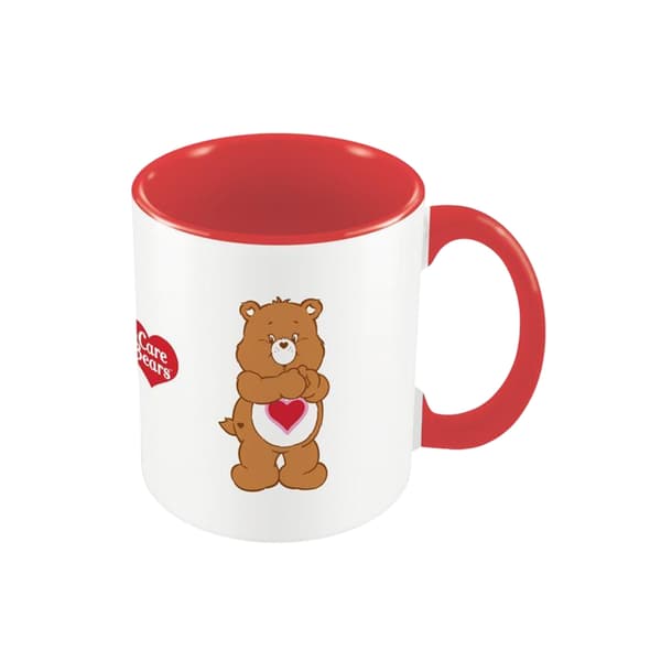 Care Bears Live Laugh Hug Inner Two Tone Tenderheart Bear Mug Red/White One Size