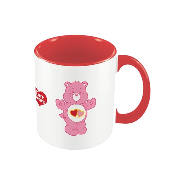 Care Bears Do What You Love Inner Two Tone Love-a-lot Bear Mug Red/Pink/White One Size