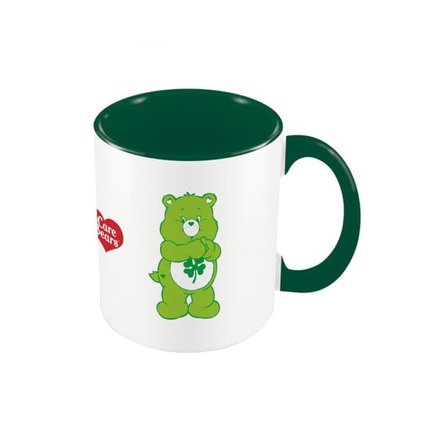 Care Bears Green Is My Lucky Colour Inner Two Tone Mug Green/White One Size