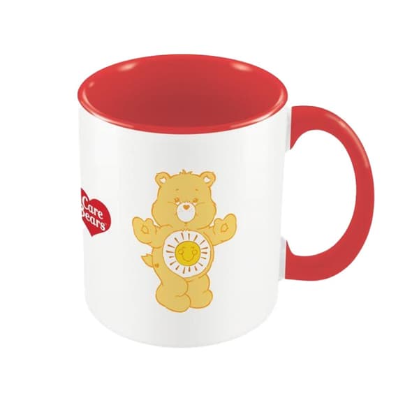 Care Bears Fun In The Sun Inner Two Tone Funshine Bear Mug Yellow/Red/White One Size