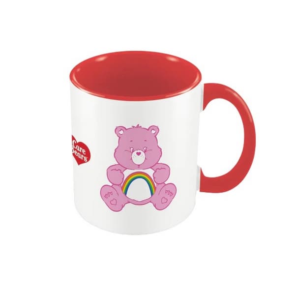 Care Bears Keep Calm And Smile Inner Tvåfärgad Cheer Bear-mugg White/Red/Pink One Size
