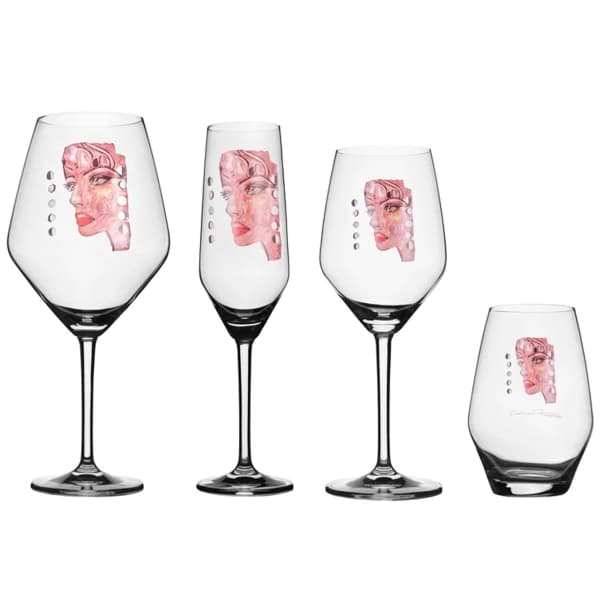 Moonlight Queen Mug 35cl, Pink - Carolina Gynning