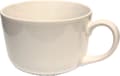 Miniatyrbild 1 av 2: Mugg Te Soppa Jumbo Vit Keramik 4-pack