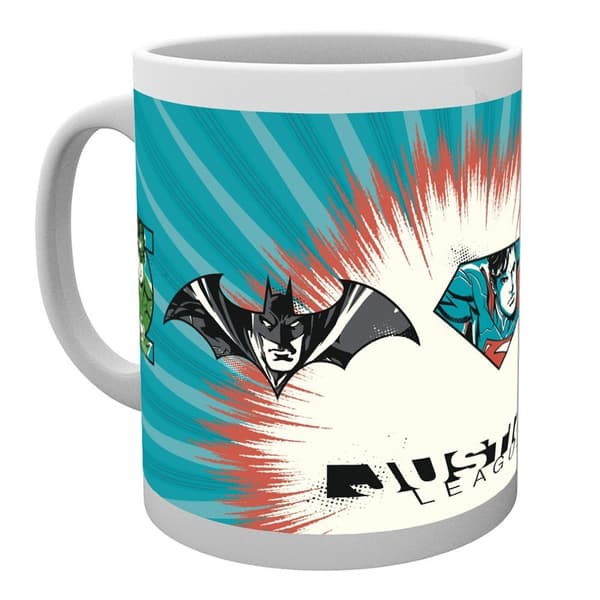 Justice League Badge Mug Multicoloured One Size