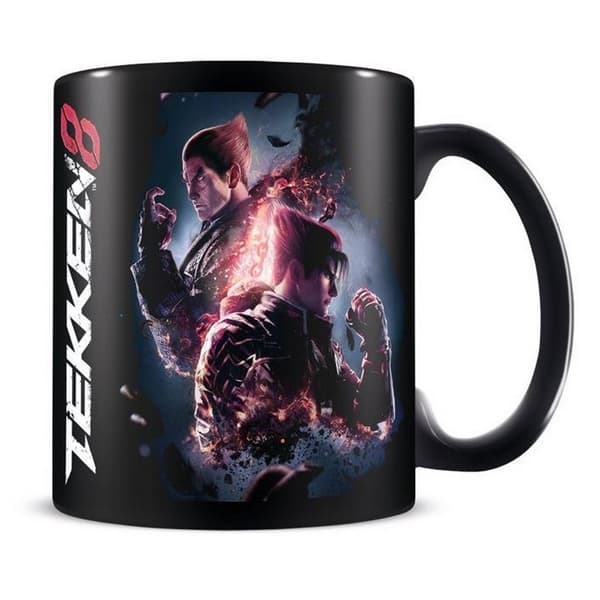 Tekken 8 Fist Meets Fate Character Mug Black 12cm x 10.5cm x 8.7cm