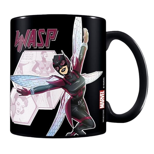 Ant-Man And The Wasp Wingspan Mug Black/Pink 12cm x 10.5cm x 8.7cm