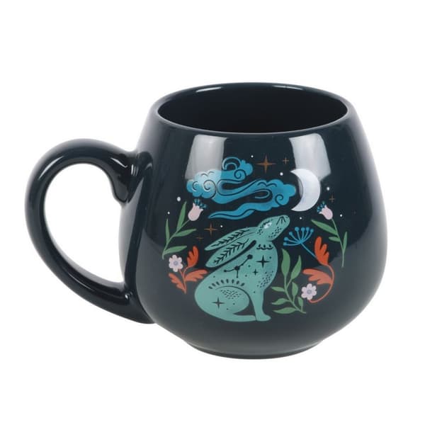 Something Different Midnight Hare Rundad mugg