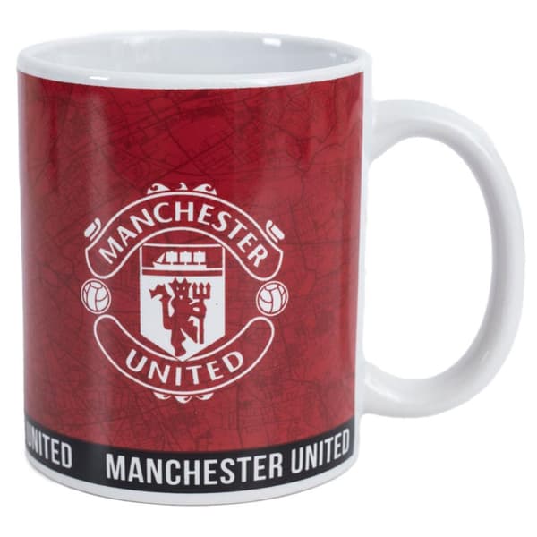 Manchester United FC Identity Crest Mug
