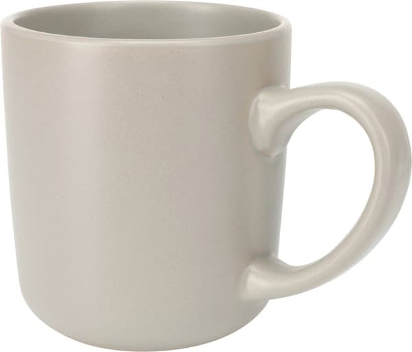 Mugg Vit Svart Grå Beige Keramik 4-pack