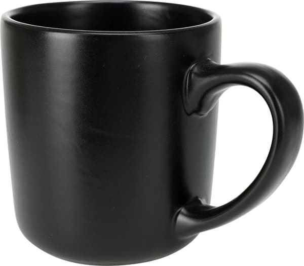 Mugg Vit Svart Grå Beige Keramik 4-pack